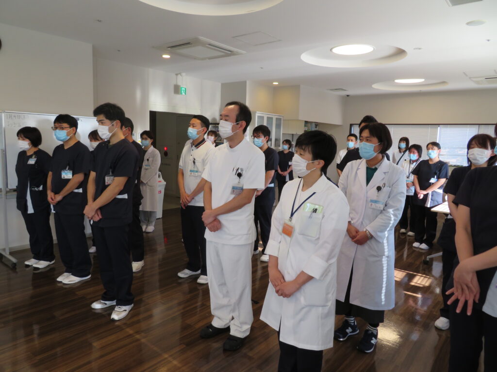 年頭の挨拶を行いました | 医療法人 敬愛会 末広橋病院